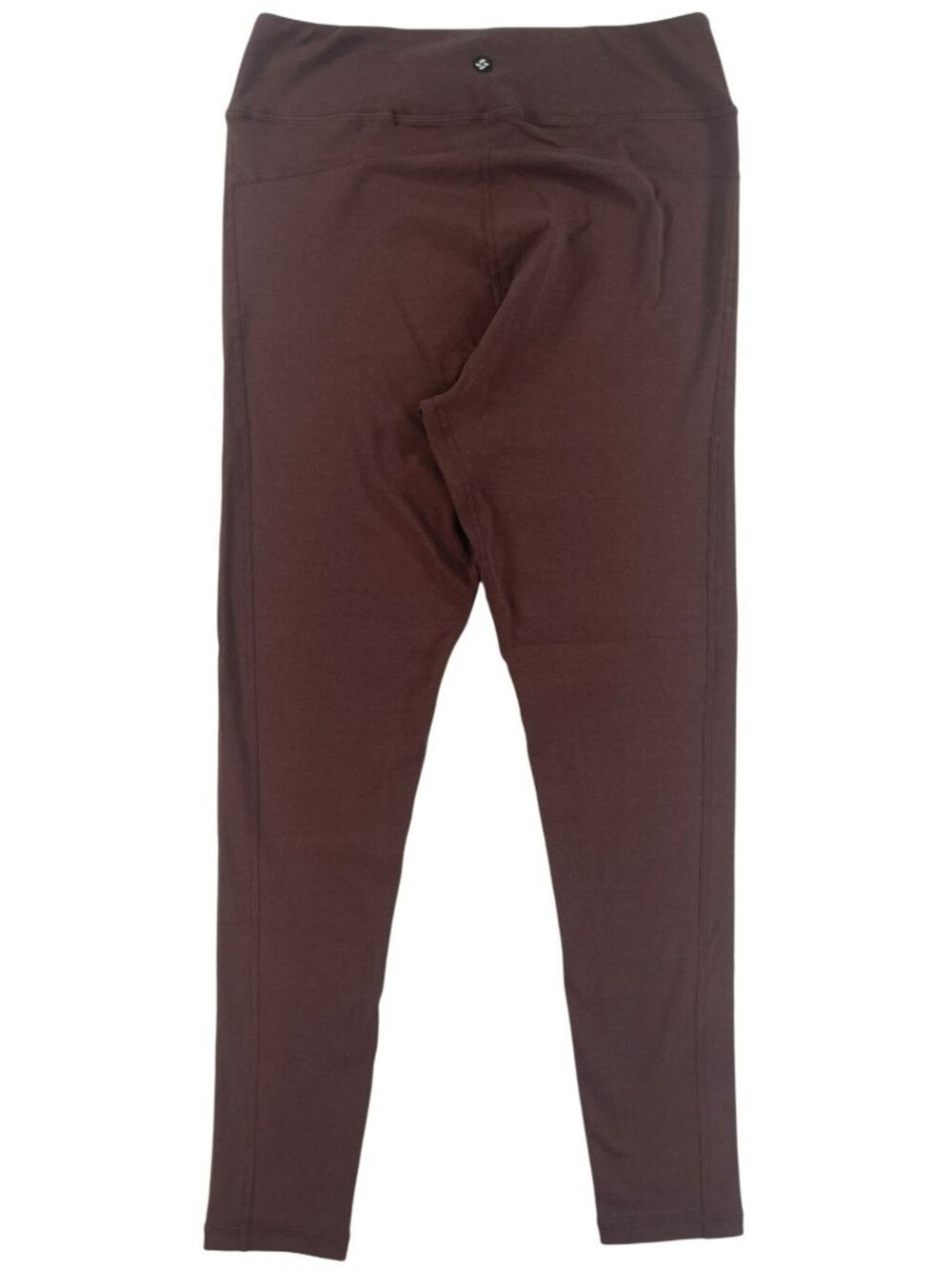 Allwear Bamboo-Blend Leggings Brown High-Waist Yoga Activewear Women's Sz 7 NEW - Picture 2 of 7